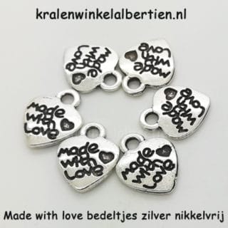 Made with love bedel tibetaans zilver