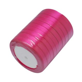 Rol lint roze 6mm fuchsia roze