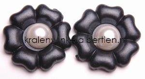 parel bloem cabochon