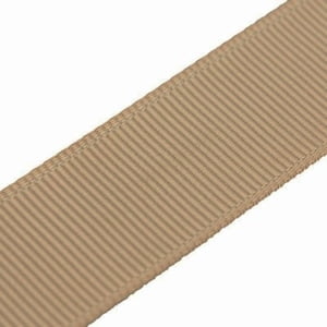 grosgrain lint 1cm licht bruin