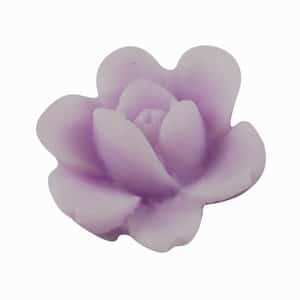 Cabochon paars bloem