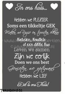 Workshop tekstbord maken