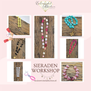 Kralen workshops Friesland Groningen Drenthe