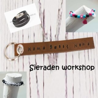 Sieraden workshop friesland vrijgezellenfeestje babyshower