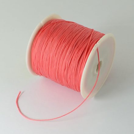 Nylon draad 0.7mm dik rood roze