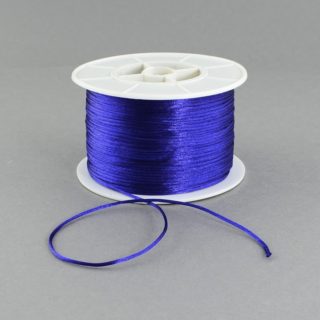 Nylon koord blauw 1mm