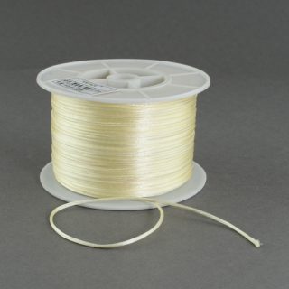 Nylon koord creme 1mm