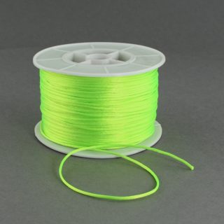 Nylon koord neon geel 1mm