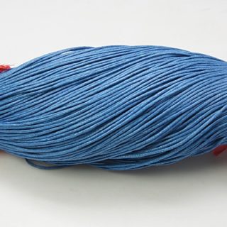 Waxkoord blauw