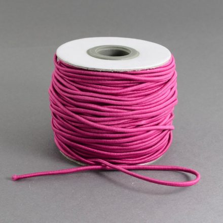 Elastisch koord 1mm fuchsia goedkoop elastiek fuchsia