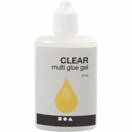 Sieradenlijm Clear Multi Glue gel transparant leer hout papier plastic sterkte lijm