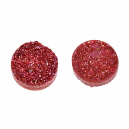 Cabochons 12mm roze