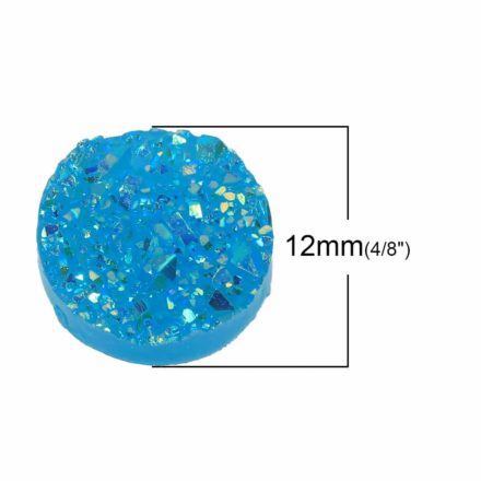 Turquoise cabochon 12mm