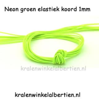 Elastisch sieraden elastiek 1mm dik armbandje maken