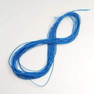 Blauw elastiek koord