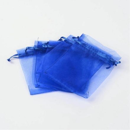 Organza zakjes donkerblauw