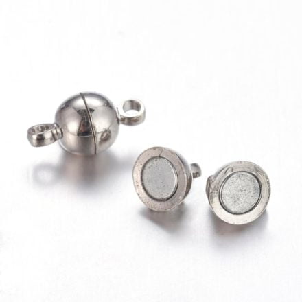 Slotje rond nikkelvrij magneet sieraden maken