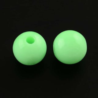 Acryl kralen rond mint groen 8mm