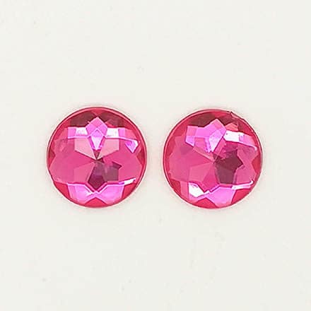 Strass stenen bling bling zelf sieraden maken 12mm roze