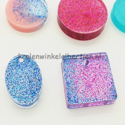 Glitter bedels zelf maken siliconen mal inspiratie