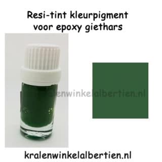 Pine groen kleurstof voor het kleuren van epoxy giethars