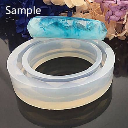 Silicone armband mal resin art sieraden zelf maken epoxy giethars