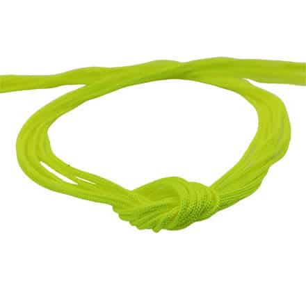 Nylon draad neon geel fluor 0,8mm