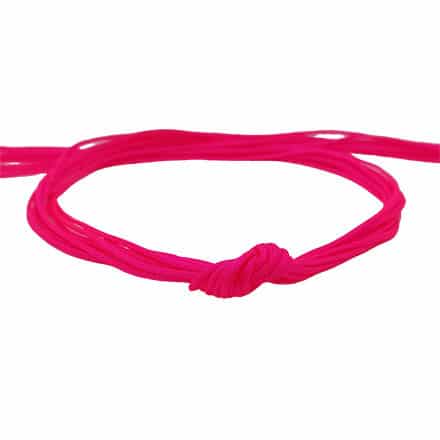 Nylon draad 0.8mm neon roze