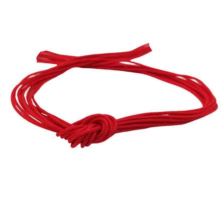 Nylon draad macramé 0.8mm rood