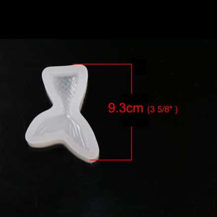 Mermaid staart mal silicone resin art bedels maken