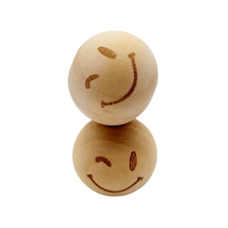 Blanke kraal hou emoji smile knipoog