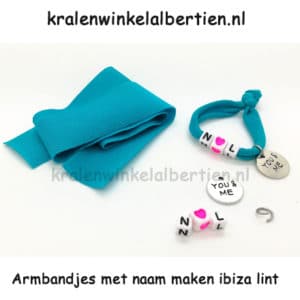 Zelf elastische armbandjes maken wat heb je nodig