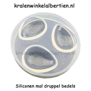 Druppels hanger mallen siliconen giethars