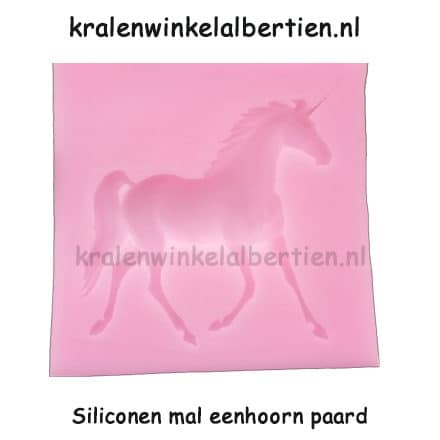 Silcone mallen unicorn paarden zelf maken hars epoxy