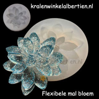 Flexibele bloemen mallen resin art zelf sieraden maken epoxy gietehars