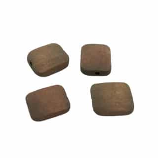 Kraal hout bruin sieraden maken 13mm