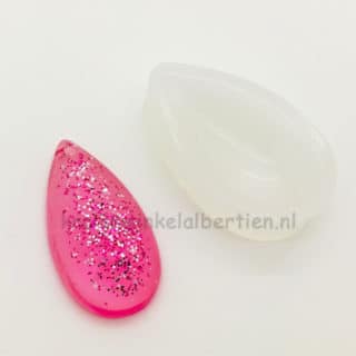 Flexibele mal bedel maken druppel siliconen resin art sieraden epoxy giethars