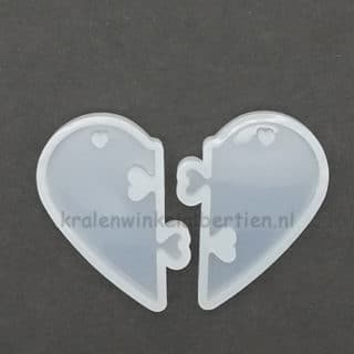 Mallen siliconen flexibel sieraad gieten zelf maken epxoy resin art