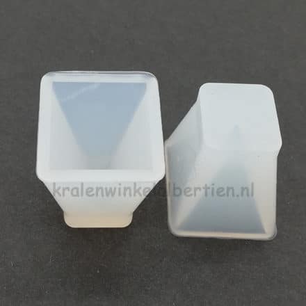 Flexibele mallen siliconen piramide flexibel sieraden maken reisn art