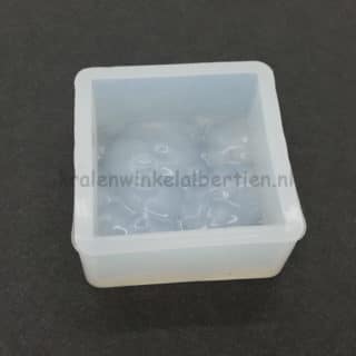 Silicone mal vierkant herbruikbaar flexibel sieraad zelf maken hars epoxy