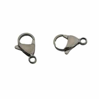 RVS sluitingen zilver 15mm