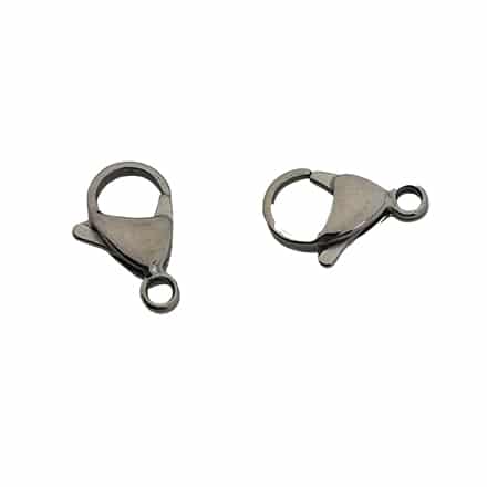 RVS sluitingen zilver 15mm