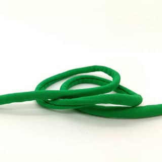 Sieraden elastiek koord elastische armbandjes zelf maken groen 5mm rond gestikt