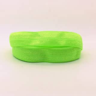 Elastiek lint koord 1.5cm breed lime groen sieraden maken