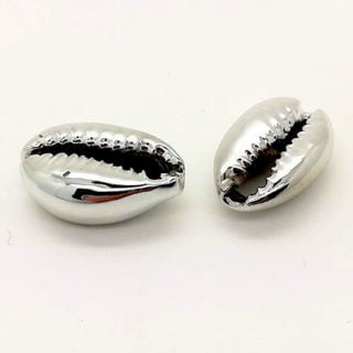 Cowrie zee schelpje kralen zilver armbandjes zelf maken DIY