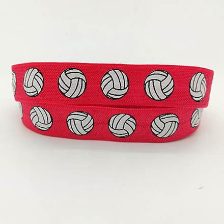 Elastisch lint 15mm breed volleyballen zelf sieraden maken team sport