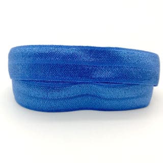 Sieraden elastiek koord lint royal blauw 15mm zelf maken