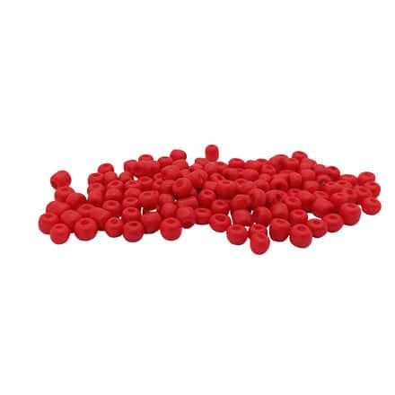 Rocailles rood seed beads 4mm