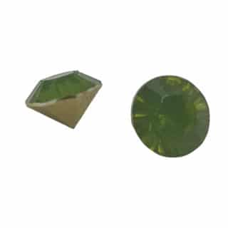 Strass stenen SS39 8mm olijf groen 8mm sieraden zelf maken