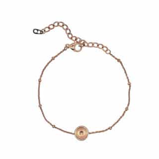 RVS steel armband ball ketting rose gold zelf maken cabochons setting